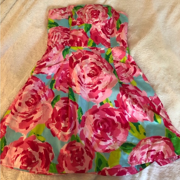Lilly Pulitzer BLOSSOM FIRST IMPRESSIONS DRESS - HOLY GRAIL - RARE π - Picture 6 of 7